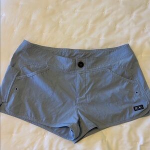 Pelagic Light Blue Women's Athletic Shorts